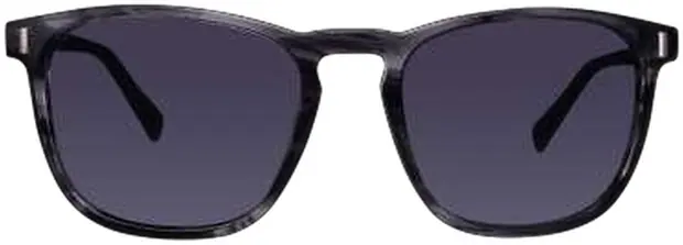 Correct example: sunglasses photographed straight on from the front